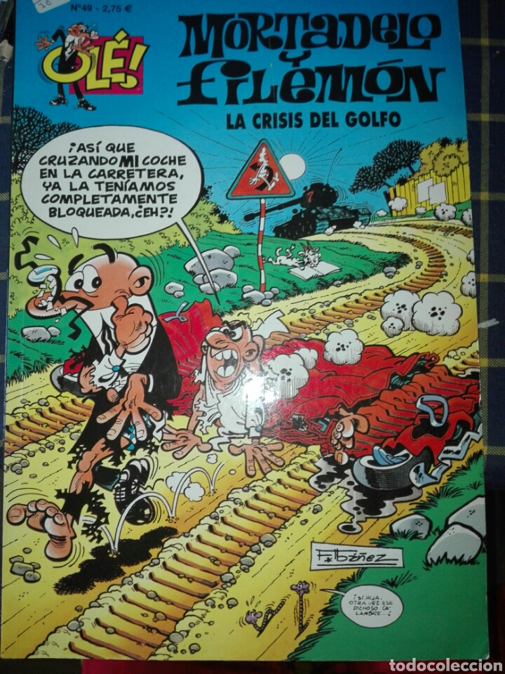 C&oacute;mics: MORTADELO Y FILEMON . LA CRISIS DEL GOLFO - Foto 1