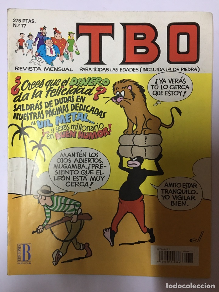 C&oacute;mics: TBO N&ordm;77 Ediciones B - Foto 1