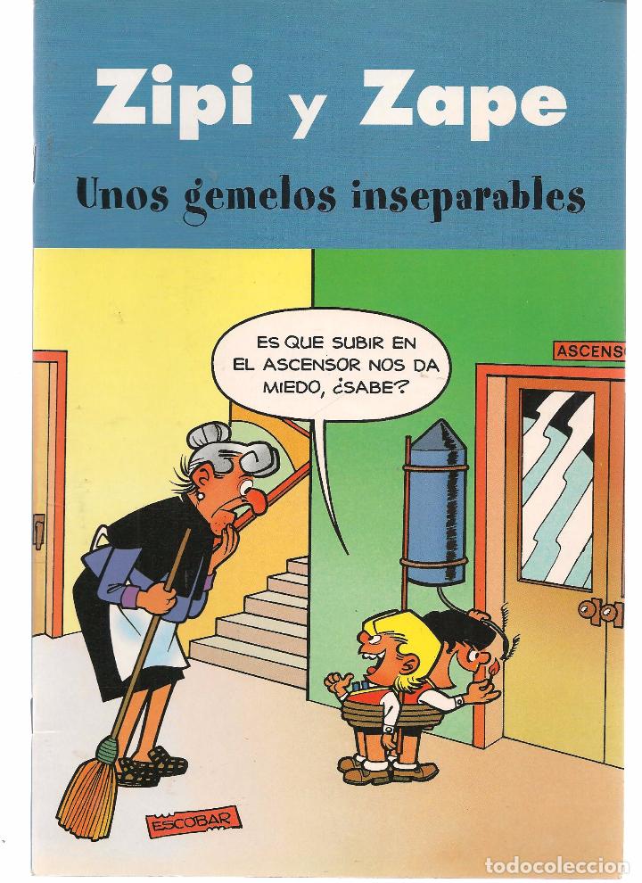 C&oacute;mics: ZIPI Y ZAPE. UNOS GEMELOS INSIPARABLES. EDICIONES B. 2003. (ST/) - Foto 1