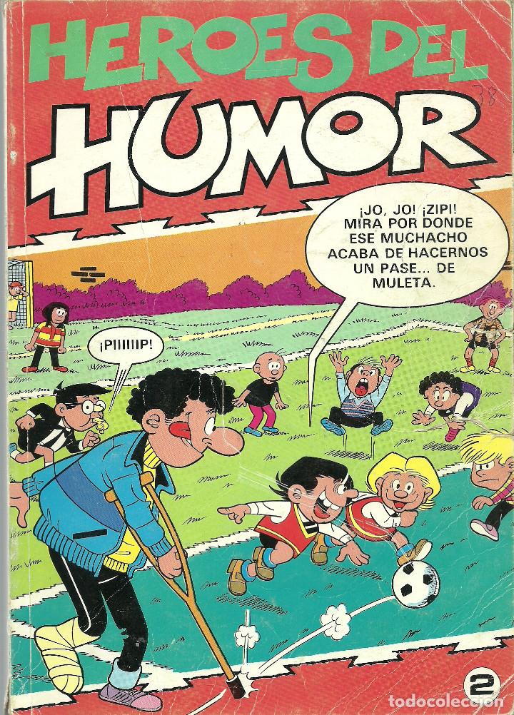 C&oacute;mics: HEROES DEL HUMOR N&ordm; 2 - EDICIONES B 1987 - Foto 1