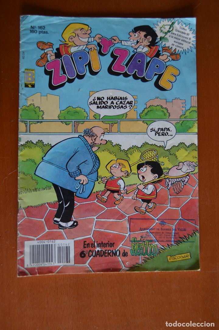 C&oacute;mics: ZIPI Y ZAPE N&ordm; 162 ** 09-1990 ** EDICIONES B ** 160 pts - Foto 1
