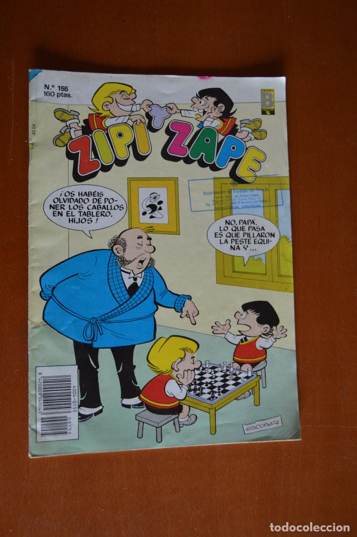 C&oacute;mics: ZIPI Y ZAPE N&ordm; 155 ** 13-06-1990 ** EDICIONES B ** 160 pts - Foto 1