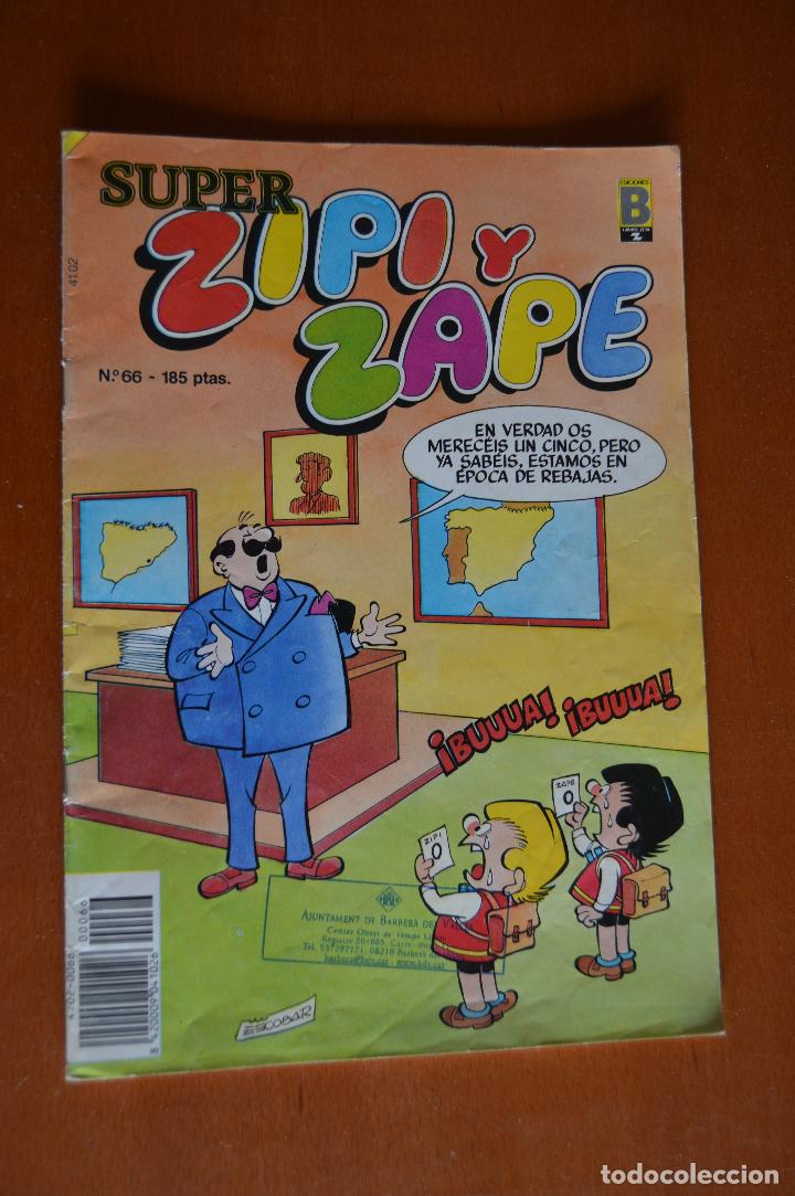 C&oacute;mics: SUPER ZIPI Y ZAPE N&ordm; 66 ** 01-1990 ** EDICIONES B ** 160 pts ** - Foto 1