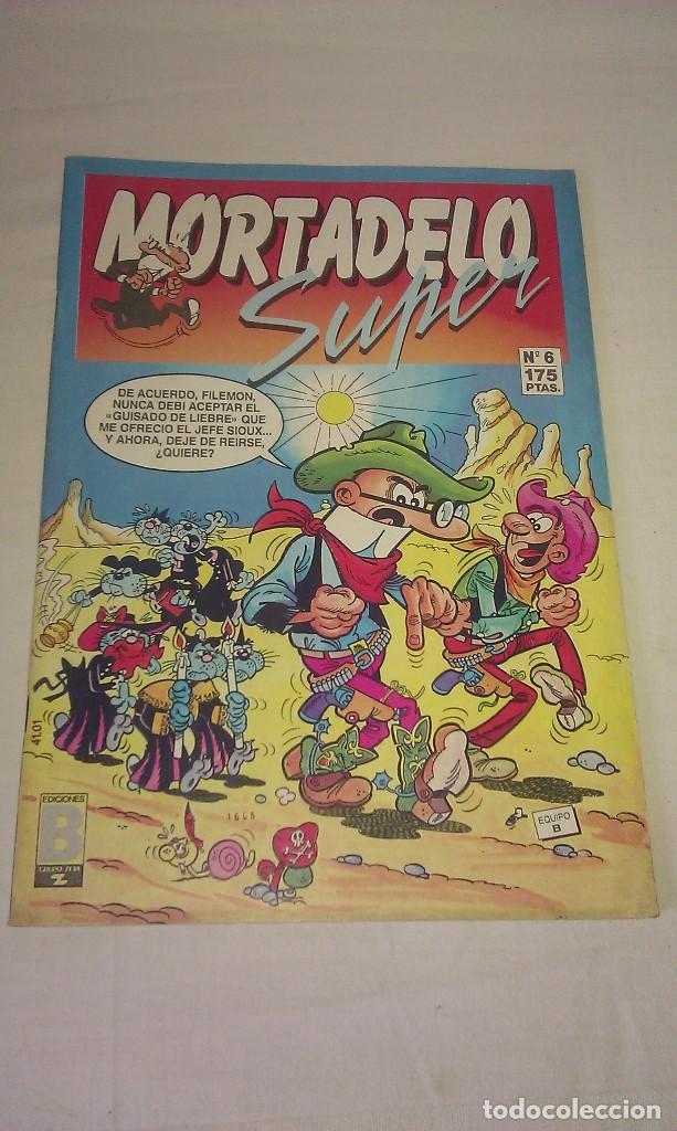 C&oacute;mics: TEBEO / COMIC SUPER MORTADELO N&ordm; 6 DE EDICIONES B A&Ntilde;O 1987 - Foto 1