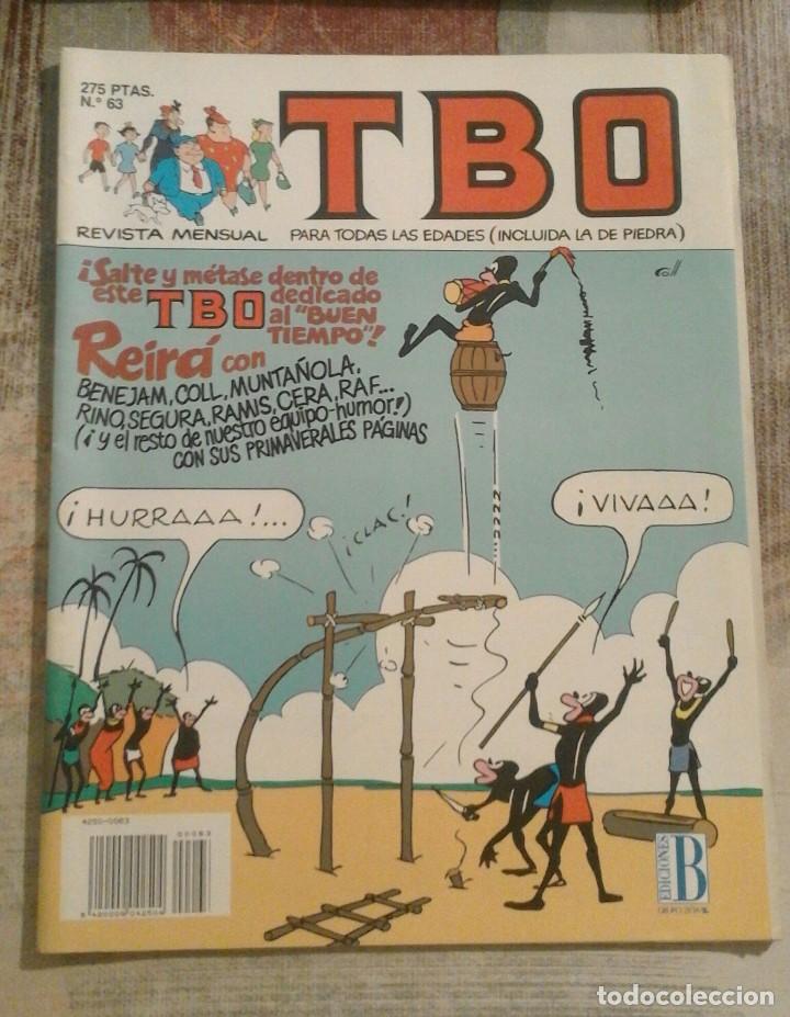 C&oacute;mics: TBO - N&ordm; 63 - Abril 1993 - Foto 1