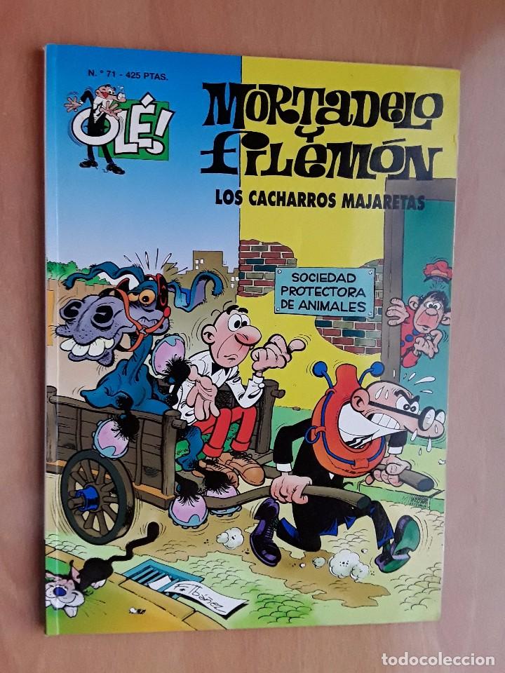 C&oacute;mics: OLE  - EDICIONES B - N&ordm; 71 - MORTADELO Y FILEMON - - Foto 1