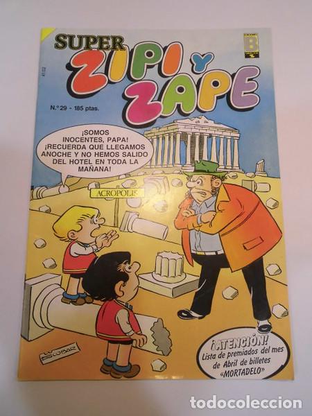 C&oacute;mics: SUPER ZIPI Y ZAPE - NUM 29 - EDICIONES B- 1988 - Foto 1