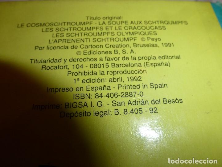 C&oacute;mics: (XM) TOMO LOS PITUFOS- EDICIONES B-1&ordf; EDICION ABRIL-1992 - Foto 3