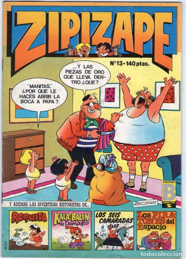 C&oacute;mics: ZIPI Y ZAPE - N&ordm; 13 - EDICIONES B - A&Ntilde;O 1987. - Foto 1