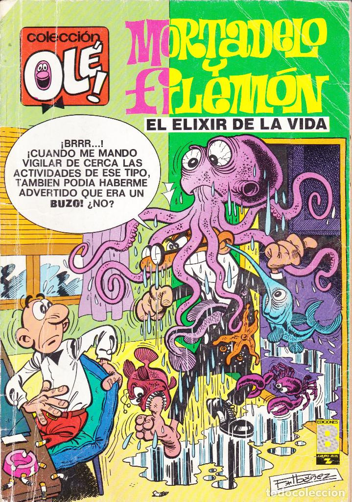 C&oacute;mics: MORTADELO Y FILEM&Oacute;N.EL ELIXIR DE LA VIDA.EDICIONES B  99-M. 80 1&ordf; EDICI&Oacute;N 1988 - Foto 1