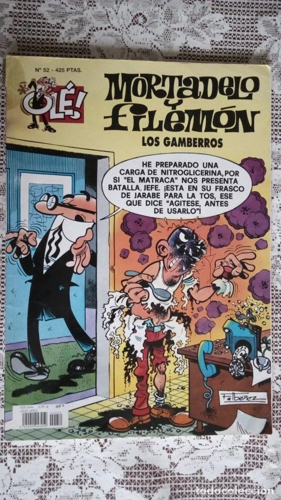 C&oacute;mics: MORTADELO Y FILEMON, LOS GAMBERROS, N&ordm; 52 - Foto 1