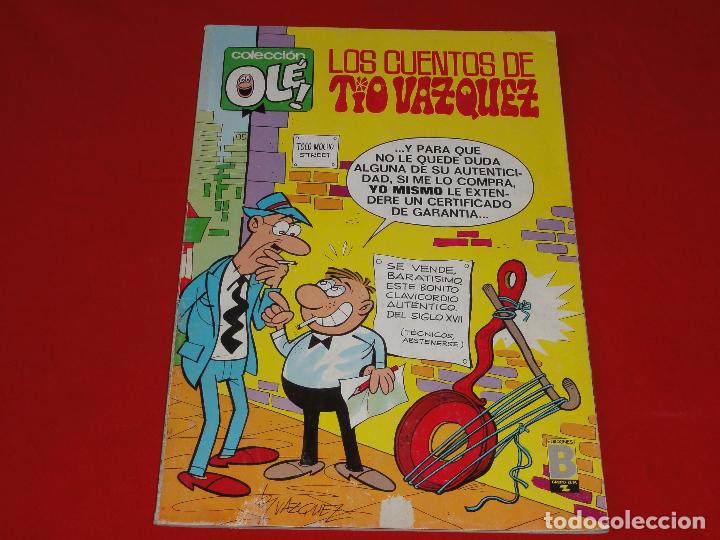 C&oacute;mics: OLE N&ordm; 25. LOS CUENTOS DE TIO VAZQUEZ. EDICIONES B. C-8C - Foto 1