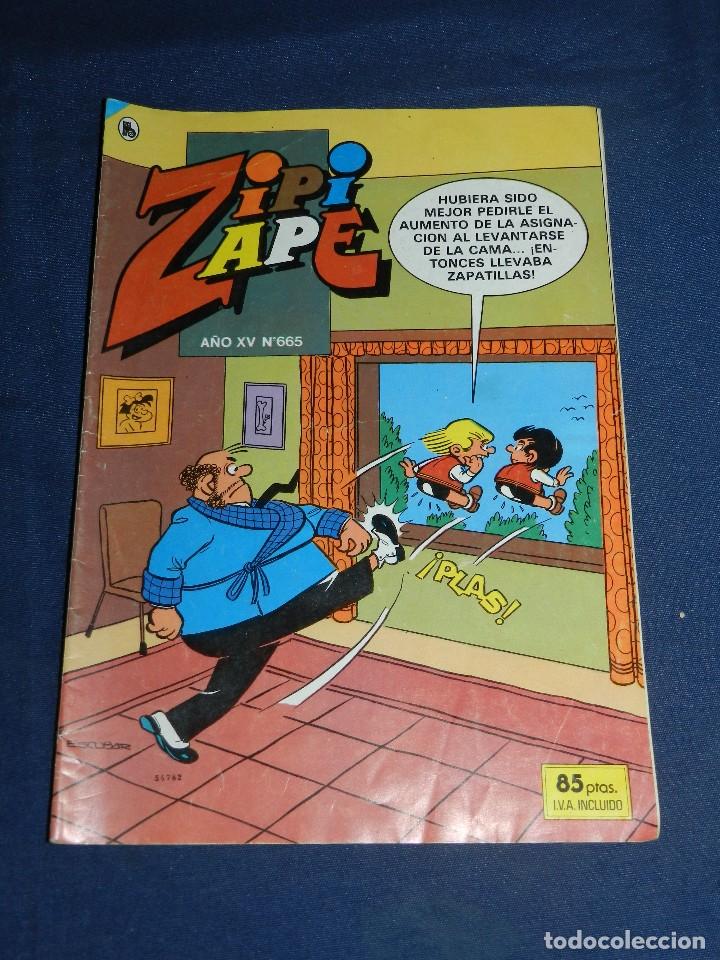 C&oacute;mics: (M11) ZIPI Y ZAPE NUM 665 , EDICIONES B, SE&Ntilde;ALES DE USO - Foto 1