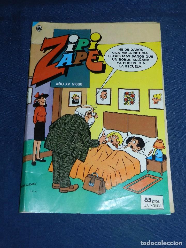C&oacute;mics: (M11) ZIPI Y ZAPE NUM 666 , EDICIONES B, SE&Ntilde;ALES DE USO - Foto 1