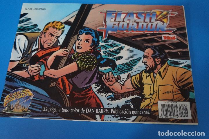 C&oacute;mics: C&Oacute;MIC DE FLASH GORDON A&Ntilde;O 1988 N&ordm; 28 EDICI&Oacute;N HIST&Oacute;RICA DE EDICIONES B S.A - Foto 1