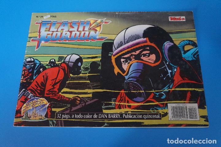 C&oacute;mics: C&Oacute;MIC DE FLASH GORDON A&Ntilde;O 1988 N&ordm; 24 EDICI&Oacute;N HIST&Oacute;RICA DE EDICIONES B S.A - Foto 1