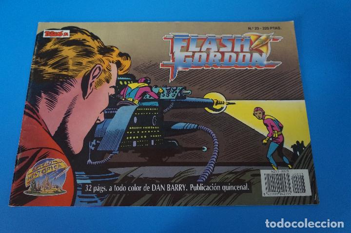 C&oacute;mics: C&Oacute;MIC DE FLASH GORDON A&Ntilde;O 1988 N&ordm; 23 EDICI&Oacute;N HIST&Oacute;RICA DE EDICIONES B S.A - Foto 1