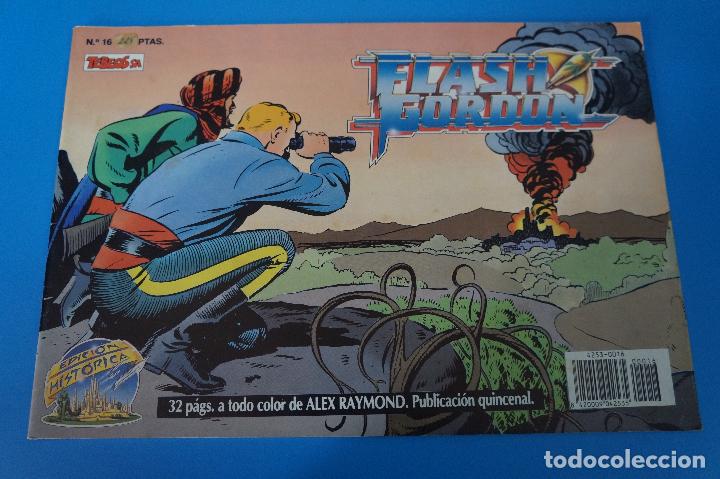 C&oacute;mics: C&Oacute;MIC DE FLASH GORDON A&Ntilde;O 1988 N&ordm; 16 EDICI&Oacute;N HIST&Oacute;RICA DE EDICIONES B S.A - Foto 1