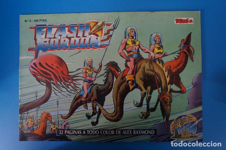C&oacute;mics: C&Oacute;MIC DE FLASH GORDON A&Ntilde;O 1988 N&ordm; 5 EDICI&Oacute;N HIST&Oacute;RICA DE EDICIONES B S.A - Foto 1