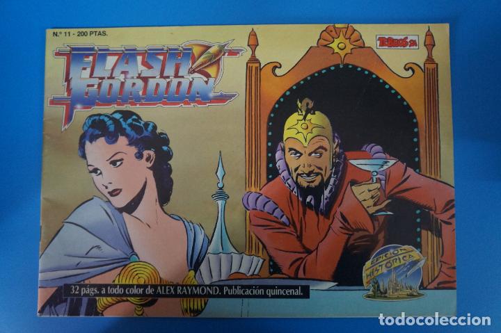 C&oacute;mics: C&Oacute;MIC DE FLASH GORDON A&Ntilde;O 1988 N&ordm; 11 EDICI&Oacute;N HIST&Oacute;RICA DE EDICIONES B S.A - Foto 1