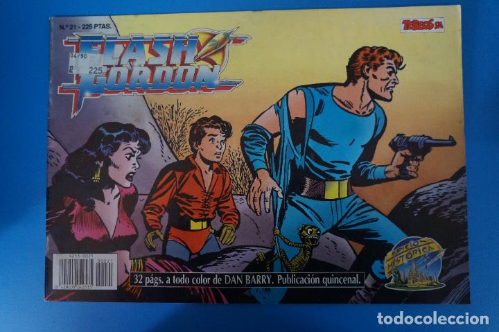C&oacute;mics: C&Oacute;MIC DE FLASH GORDON A&Ntilde;O 1988 N&ordm; 21 EDICI&Oacute;N HIST&Oacute;RICA DE EDICIONES B S.A - Foto 1