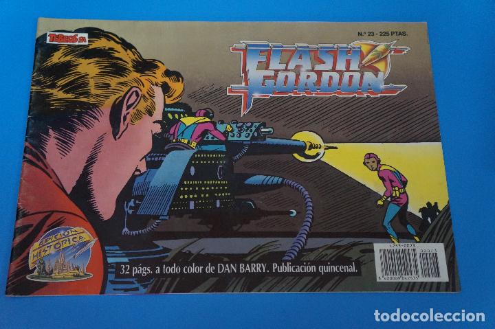 C&oacute;mics: C&Oacute;MIC DE FLASH GORDON A&Ntilde;O 1988 N&ordm; 23 EDICI&Oacute;N HIST&Oacute;RICA DE EDICIONES B S.A - Foto 1