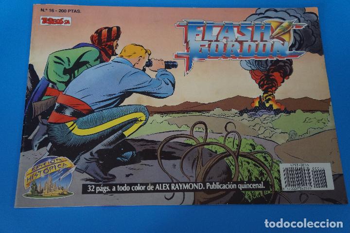 C&oacute;mics: C&Oacute;MIC DE FLASH GORDON A&Ntilde;O 1988 N&ordm; 16 EDICI&Oacute;N HIST&Oacute;RICA DE EDICIONES B S.A - Foto 1