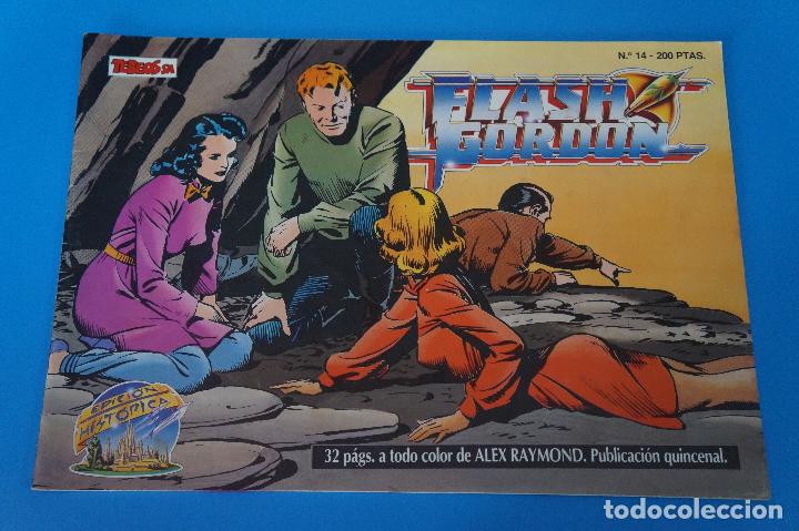 C&oacute;mics: C&Oacute;MIC DE FLASH GORDON A&Ntilde;O 1988 N&ordm; 14 EDICI&Oacute;N HIST&Oacute;RICA DE EDICIONES B S.A - Foto 1