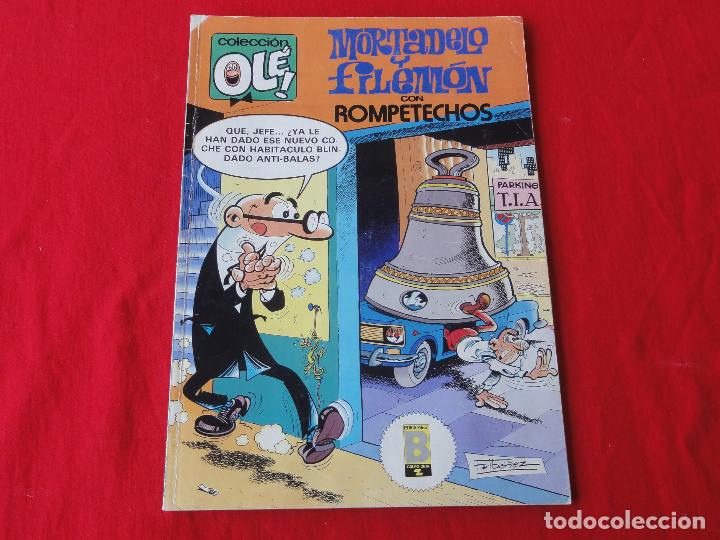 C&oacute;mics: OLE N&ordm; 207. MORTADELO Y FILEMON. EDICIONES B. C-8D - Foto 1