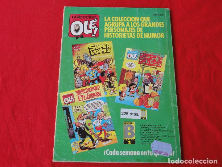 C&oacute;mics: OLE N&ordm; 228. MORTADELO Y FILEMON. EDICIONES B. C-8D - Foto 2