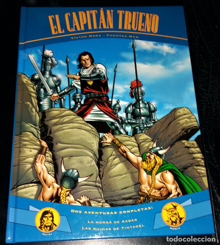 El Capitán Trueno - La horda de Akbar + Las ruinas de Tintagel - Victor Mora Fuentes Man 2000