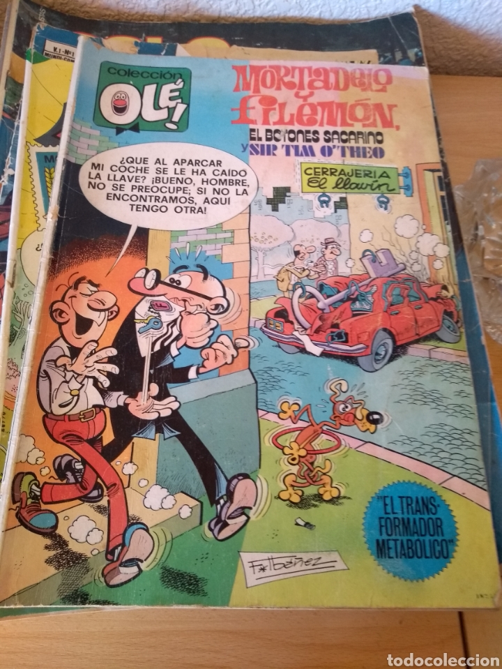 C&oacute;mics: **TEBEO DE MORTADELO Y FILEMON (COLECCI&Oacute;N OL&Eacute;) 1982** - Foto 1