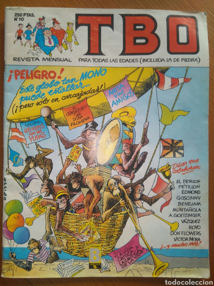 C&oacute;mics: COMIC TBO. EDICIONES B. GRUPO Z N.10 A&Ntilde;O 1988 - Foto 1