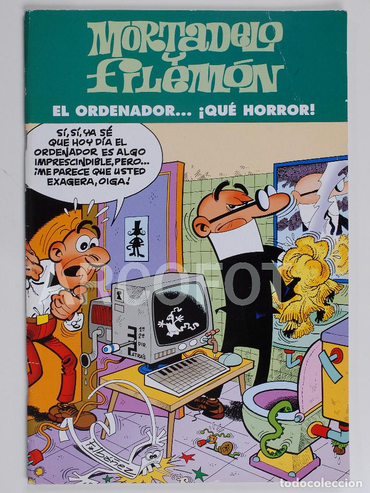 C&oacute;mics: MORTADELO Y FILEM&Oacute;N - EL ORDENADOR... &iexcl;QU&Eacute; HORROR! - EDICIONES B 2003 - Foto 1