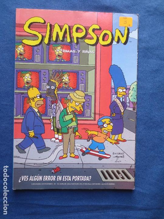 C&oacute;mics: SIMPSON - RIMAS Y RI&Ntilde;AS - Foto 1