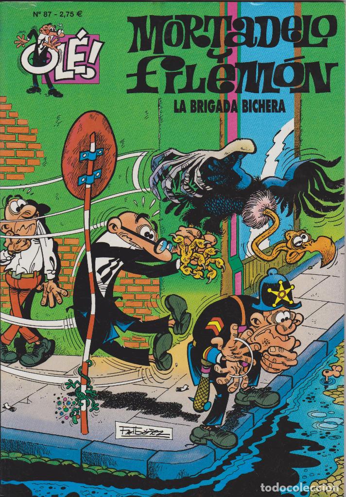 C&oacute;mics: MORTADELO Y FILEM&Oacute;N.LA BRIGADA BICHERA.COLECCI&Oacute;N OL&Eacute; - Foto 1