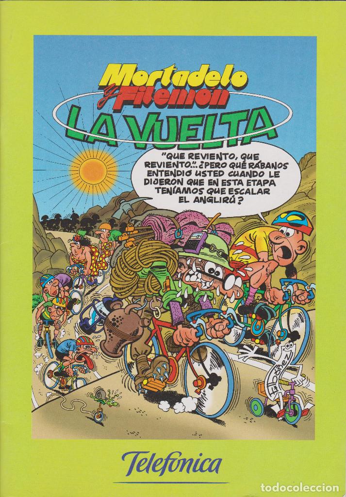 C&oacute;mics: MORTADELO Y FILEM&Oacute;N.LA VUELTA.EDIC&Oacute;N ESPECIAL PARA TEL&Eacute;FONICA DE ESPA&Ntilde;A - Foto 1