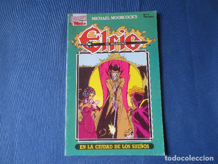 C&oacute;mics: FIRST COMICS / MICHAEL MOORCOCK&acute;S ELRIC DE MELNIBON&Eacute; N.&ordm; 1 &middot; TEBEOS S.A. 1988 EDICIONES B - Foto 1