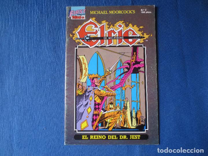 C&oacute;mics: FIRST COMICS / MICHAEL MOORCOCK&acute;S ELRIC DE MELNIBON&Eacute; N.&ordm; 2 &middot; TEBEOS S.A. 1988 EDICIONES B - Foto 1