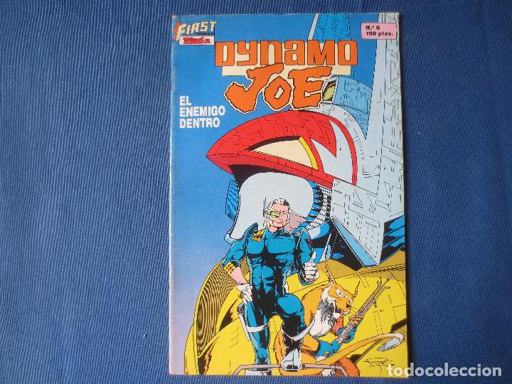 C&oacute;mics: FIRST COMICS / DYNAMO JOE N.&ordm; 6 &middot; TEBEOS S.A. 1988 EDICIONES B - Foto 1