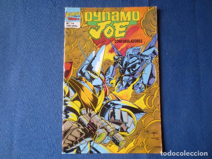 C&oacute;mics: FIRST COMICS / DYNAMO JOE N.&ordm; 14 &middot; TEBEOS S.A. 1988 EDICIONES B - Foto 1