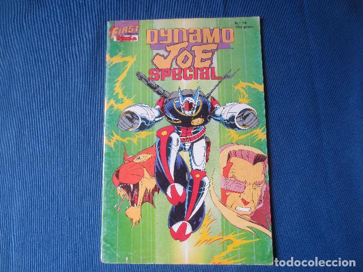 C&oacute;mics: FIRST COMICS / DYNAMO JOE N.&ordm; 16 &middot; TEBEOS S.A. 1988 EDICIONES B &middot; &Uacute;LTIMO NUMERO DE LA COLECCI&Oacute;N - Foto 1
