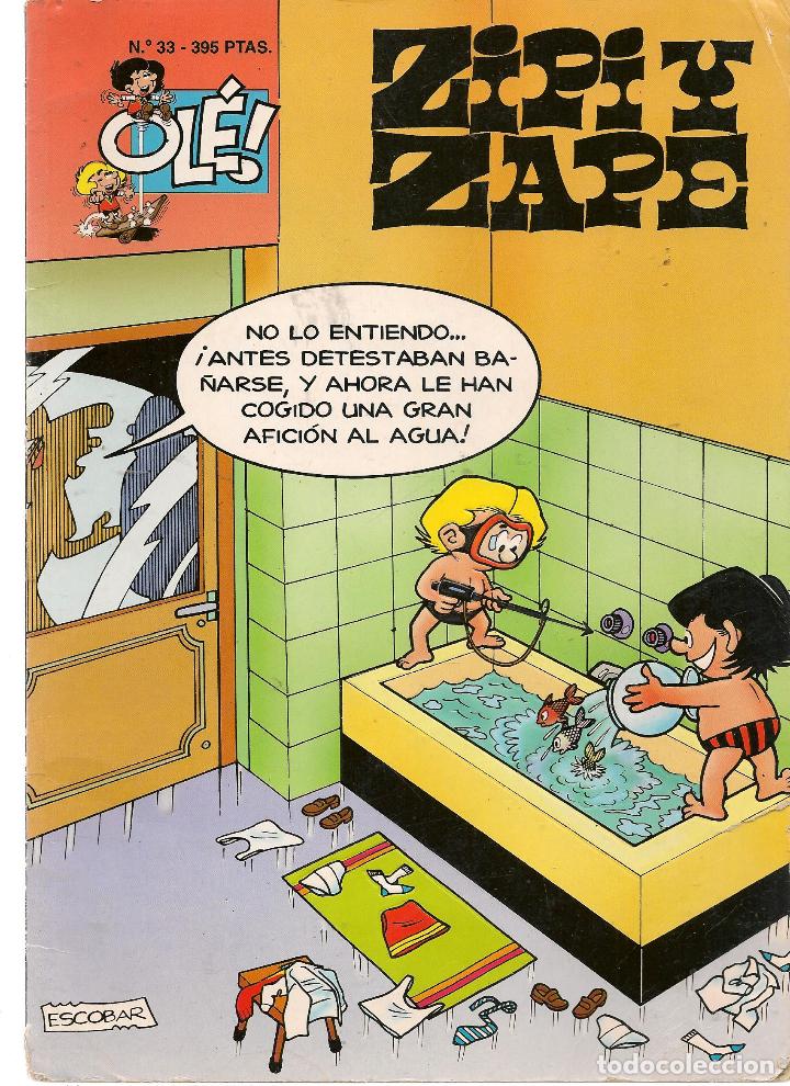 C&oacute;mics: OL&Eacute;!. N&ordm; 33. ZIPI Y ZAPE. 2&ordf; EDCI&Oacute;N 1998. (c/A2) - Foto 1