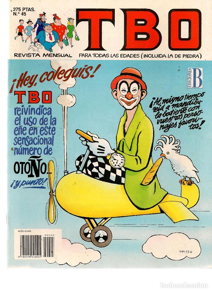C&oacute;mics: TBO. n&ordm; 45. EDICIONES B. (ST/A7) - Foto 1