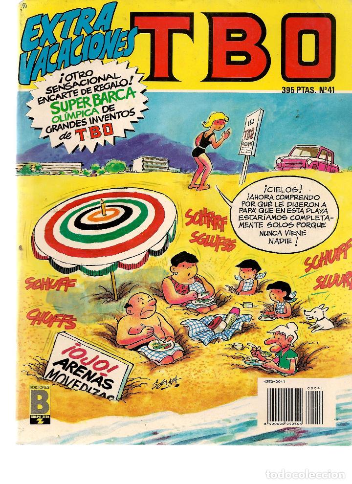 C&oacute;mics: TBO. n&ordm; 41. CONSERVA EL ENCARTE. EDICIONES B. (ST/A7) - Foto 1