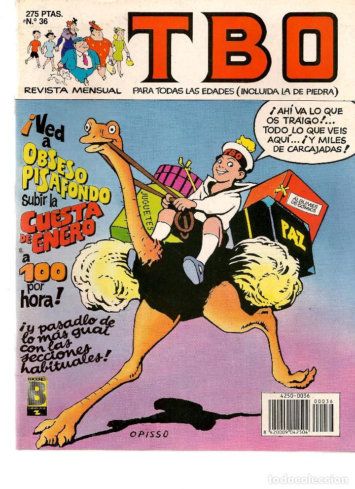 C&oacute;mics: TBO. n&ordm; 36. EDICIONES B. (ST/A7) - Foto 1