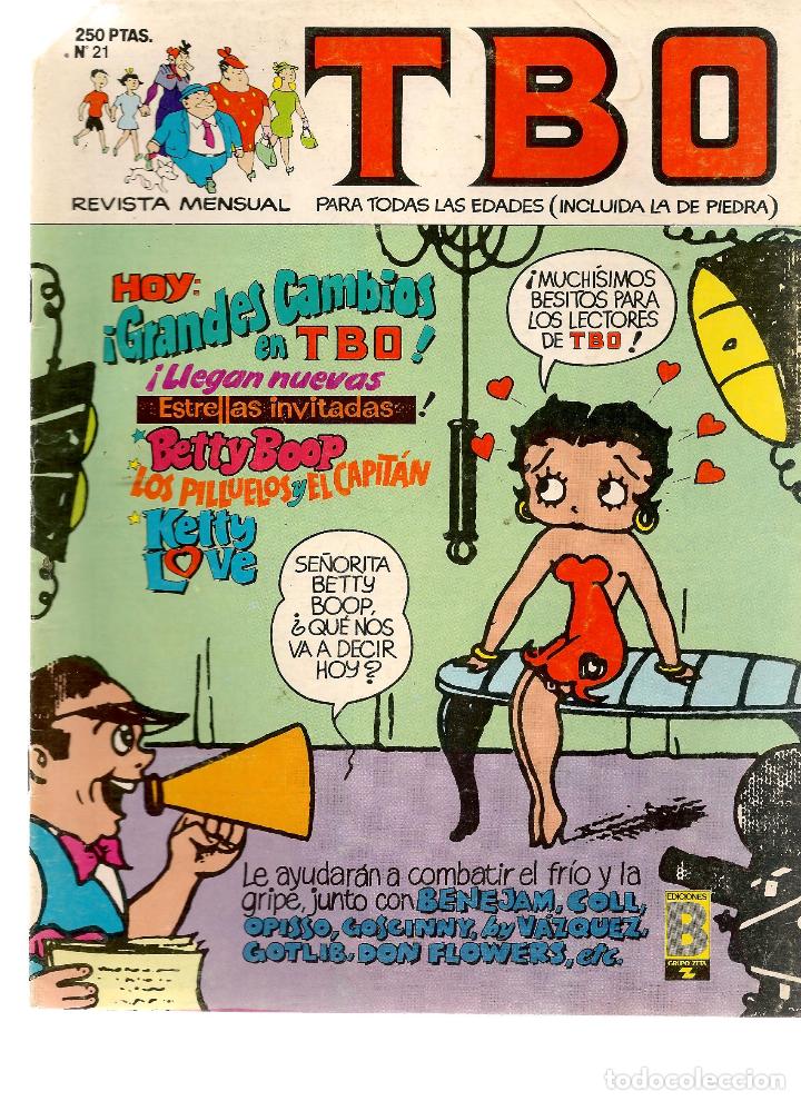 C&oacute;mics: TBO. n&ordm; 21.  EDICIONES B. (ST/A7) - Foto 1