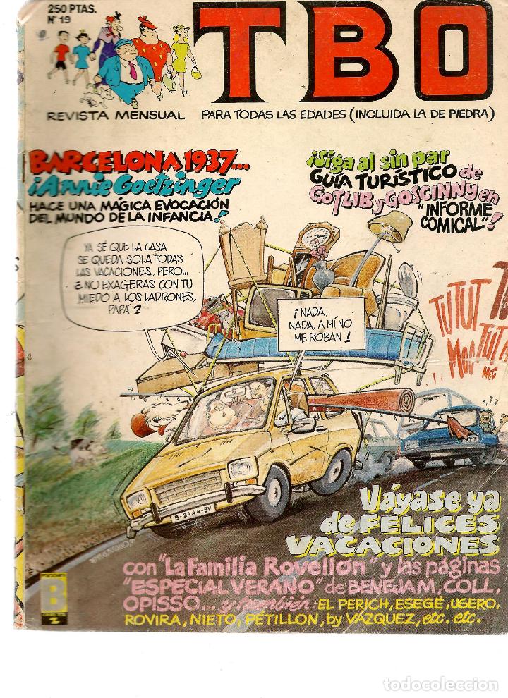 C&oacute;mics: TBO. n&ordm; 19. EDICIONES B. (ST/A7) - Foto 1