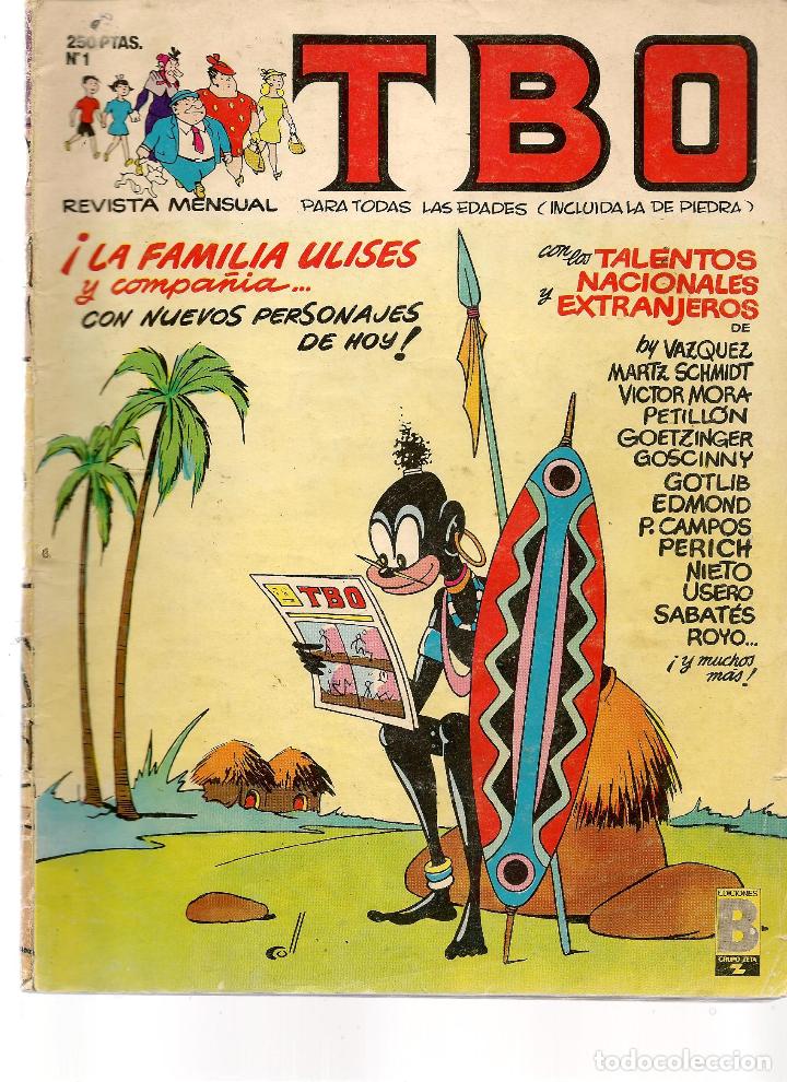 C&oacute;mics: TBO. n&ordm; 1. EDICIONES B. (ST/A7) - Foto 1