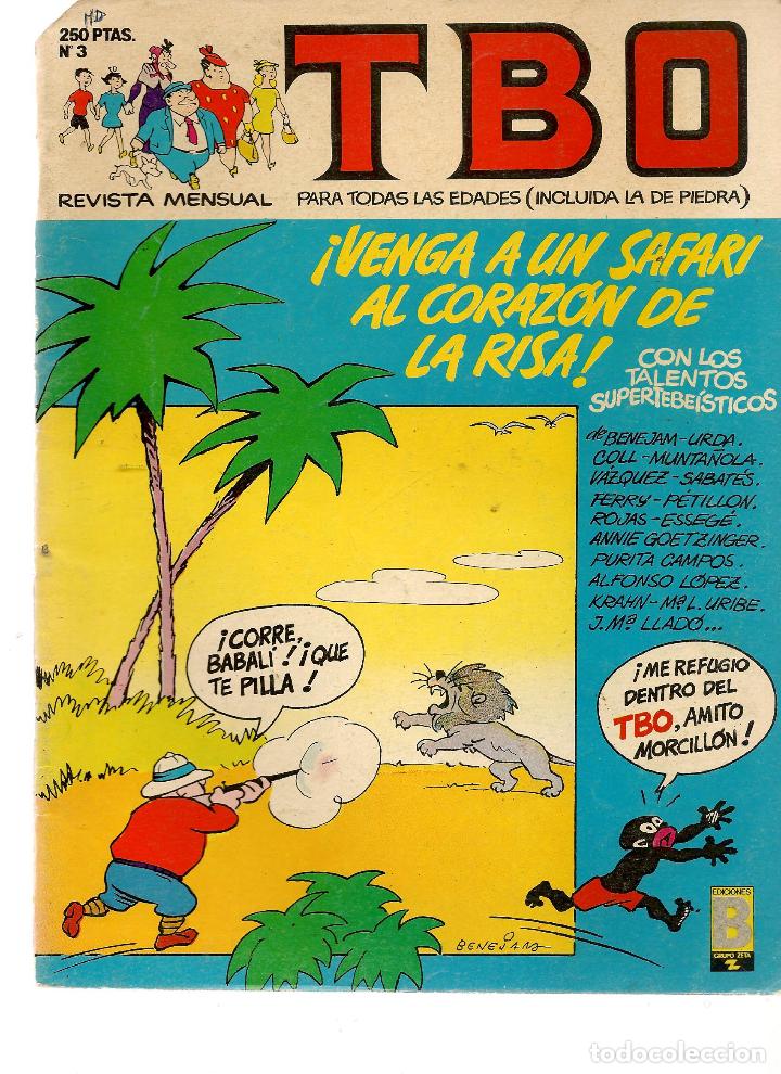 C&oacute;mics: TBO. n&ordm; 3. EDICIONES B. (ST/A7) - Foto 1